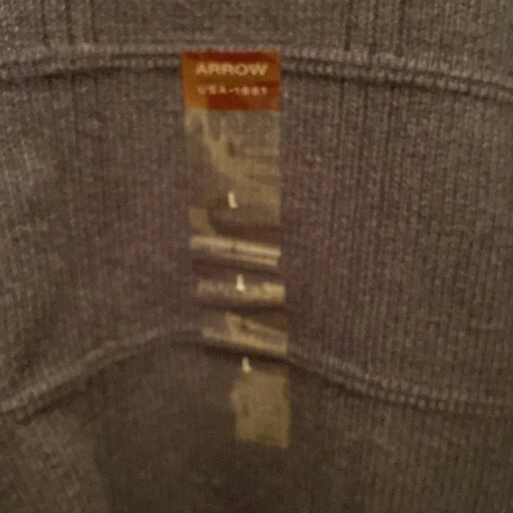 ARROW Mens Crew Neck Pullover Sweater Blue Window Pane Knit L Large NWT lcsr $50